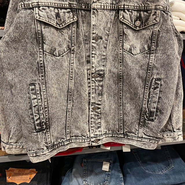 GAP Black Denim Trucker Jacket VOSTOK