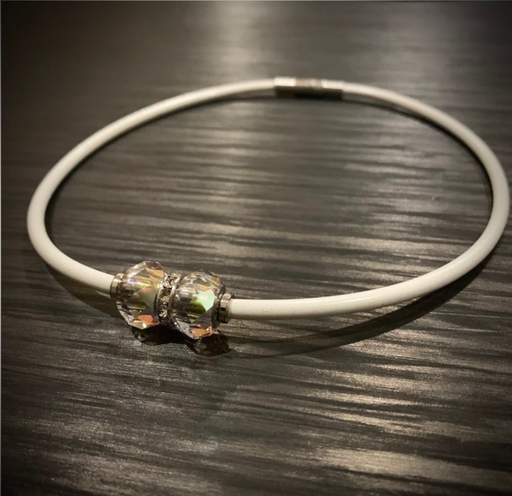 オーロラWモデル【スポーツネックレス】 | 4clovercross　フォークローバークロス