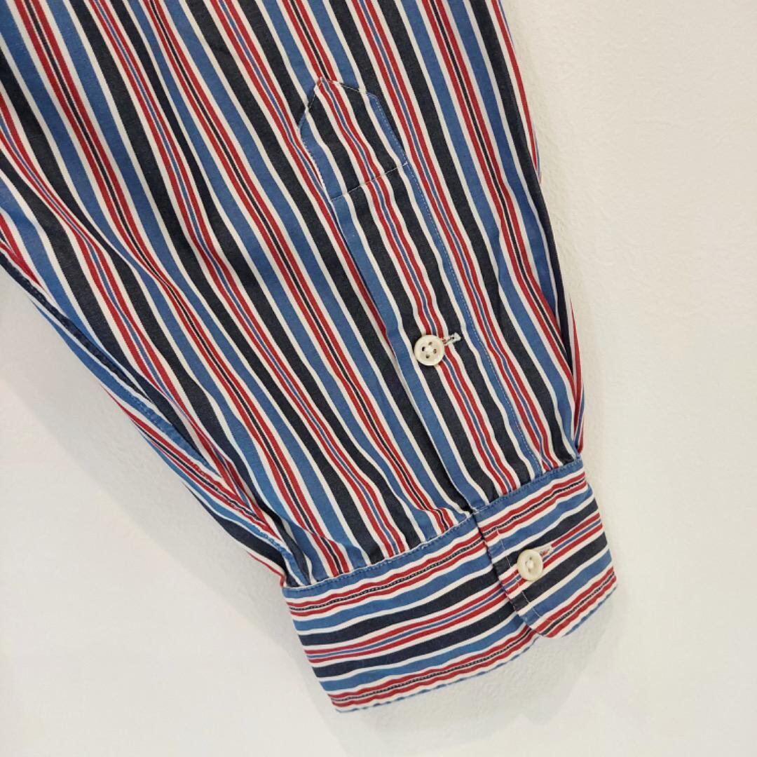 あ*も様 Ralph Lauren 赤とネイビー ストライプ ニットセーター X