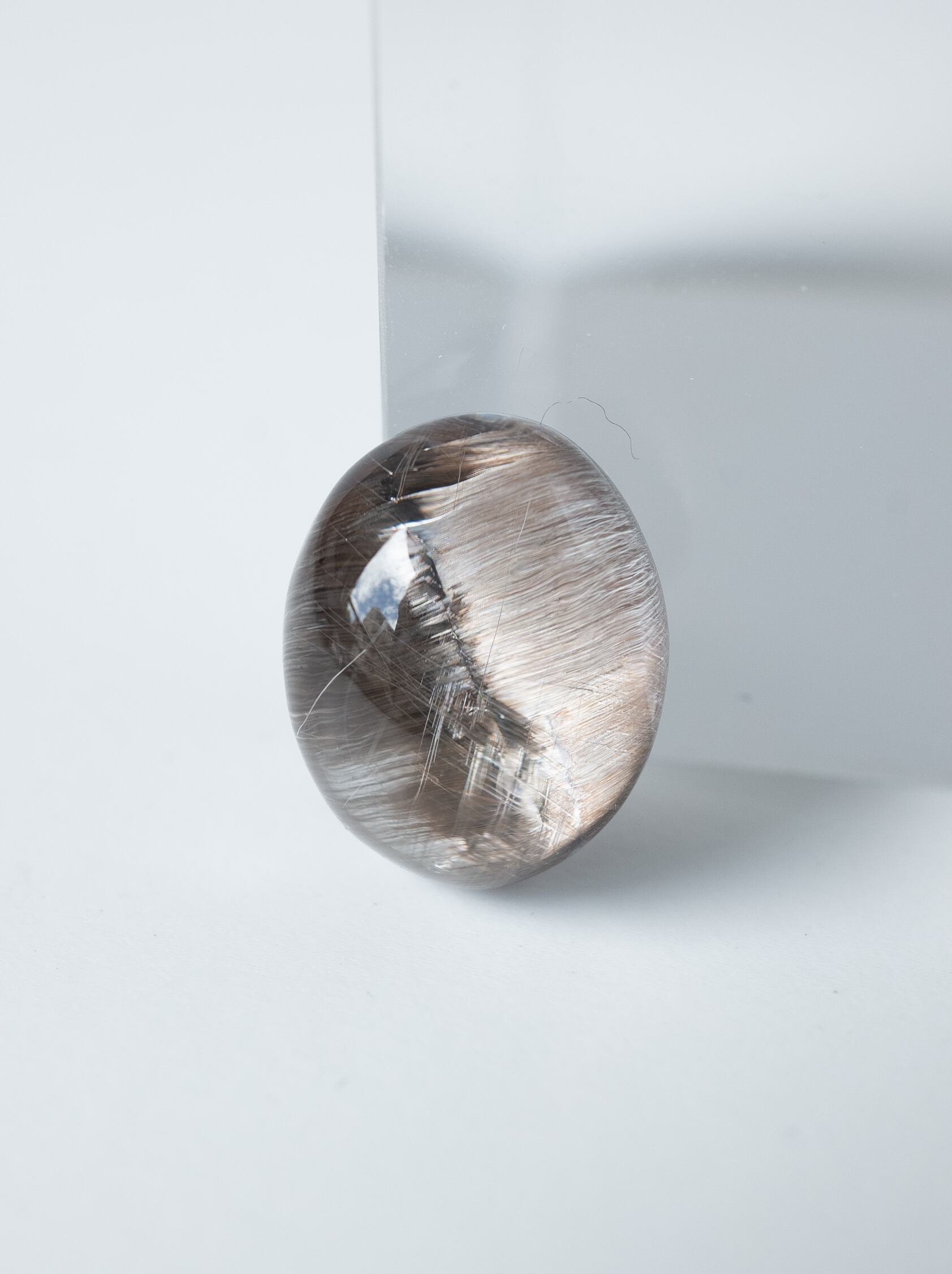 ブルッカイトインクォーツ - d05