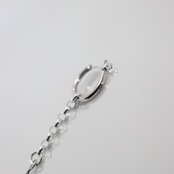 THIN HOOP raised by wolves with 2c CROSS / シンフープピアス レイズド バイ ウルヴス ウィズ 2cクロス