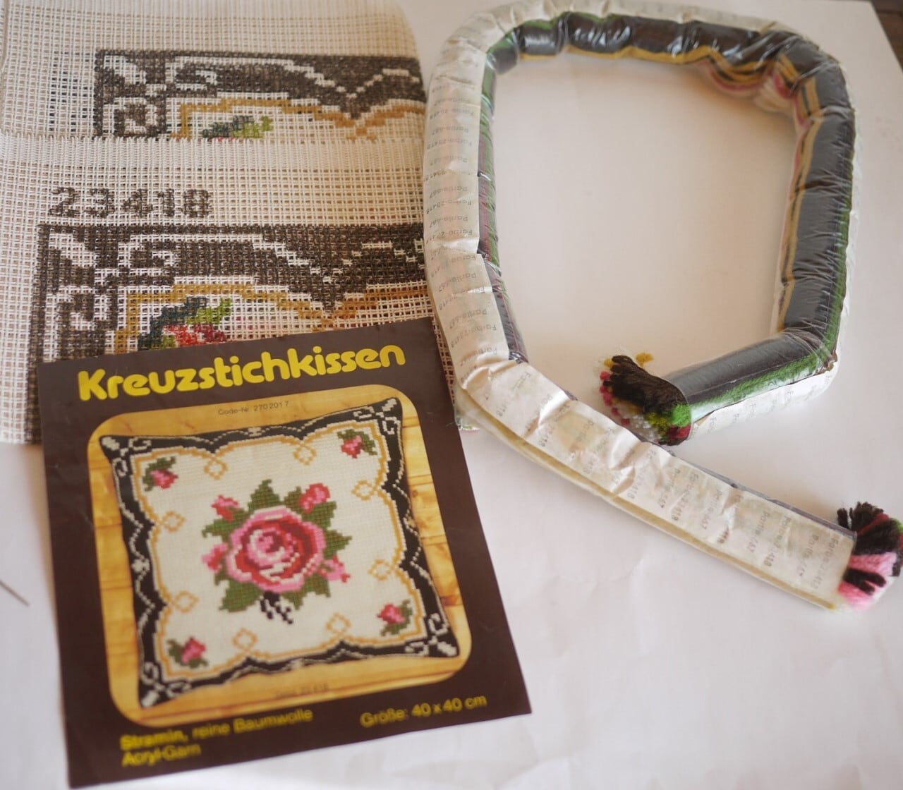 ドイツ刺繍キット クロスステッチドイツ ヴィンテージ