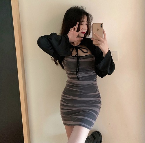 【大きいサイズM-4XL】【春夏新作】ファッションワンピースsctoth-21617