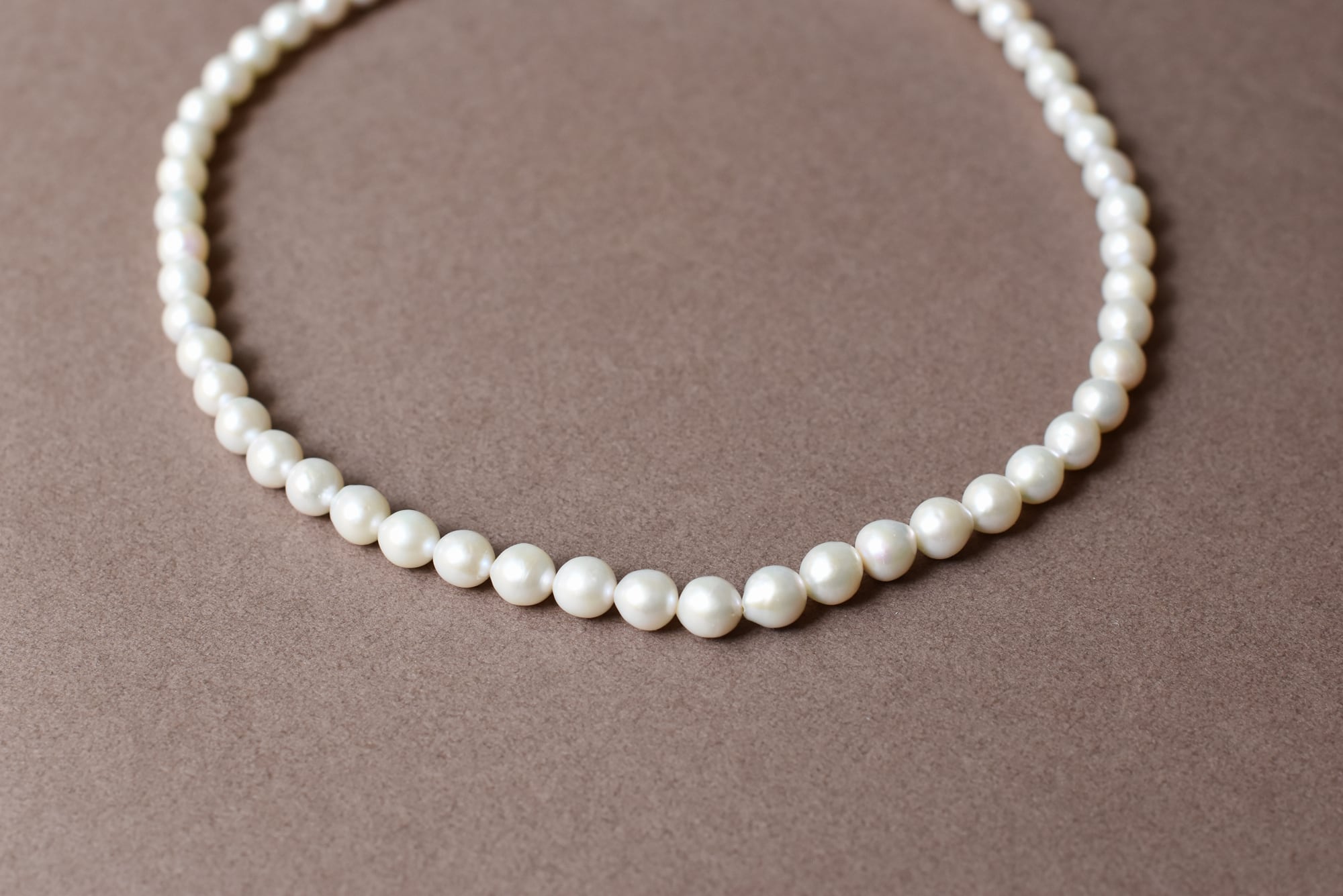 あこやパール】バロックパール ネックレス 6.5-7.3mm 3A 送料 あこやパール】バロックパール ネックレス 6.5-7.3mm 3A 送料
