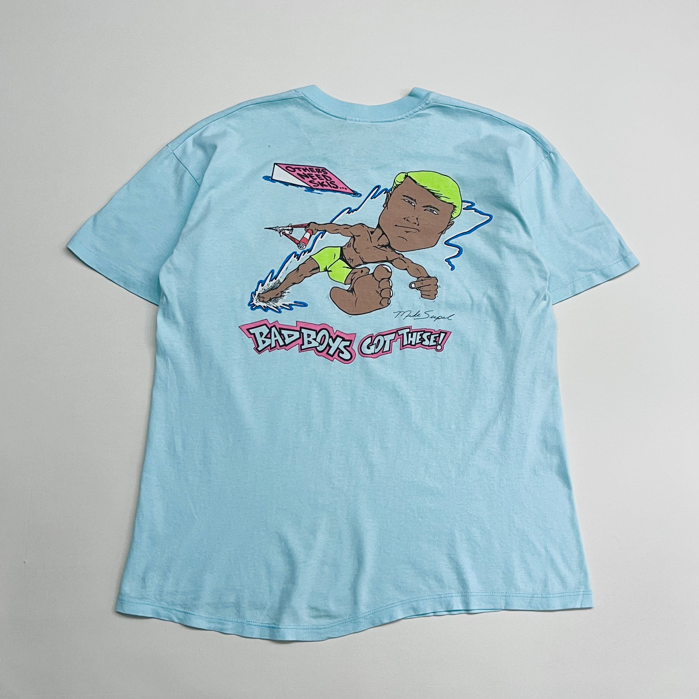 80s〜 LIFE'S A BEACH print T-shirt | High On Life used clothing 80s〜 LIFE'S A BEACH print T-shirt | High On Life used clothing