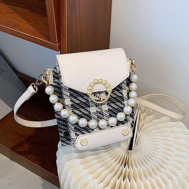 サマー 夏物 スクウェア 手作りハンドバック6393898337