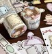 新作☆MO987｜Molinta【Old Paper Pages - 旧纸页】型抜き 特殊紙 書けるロールテープ