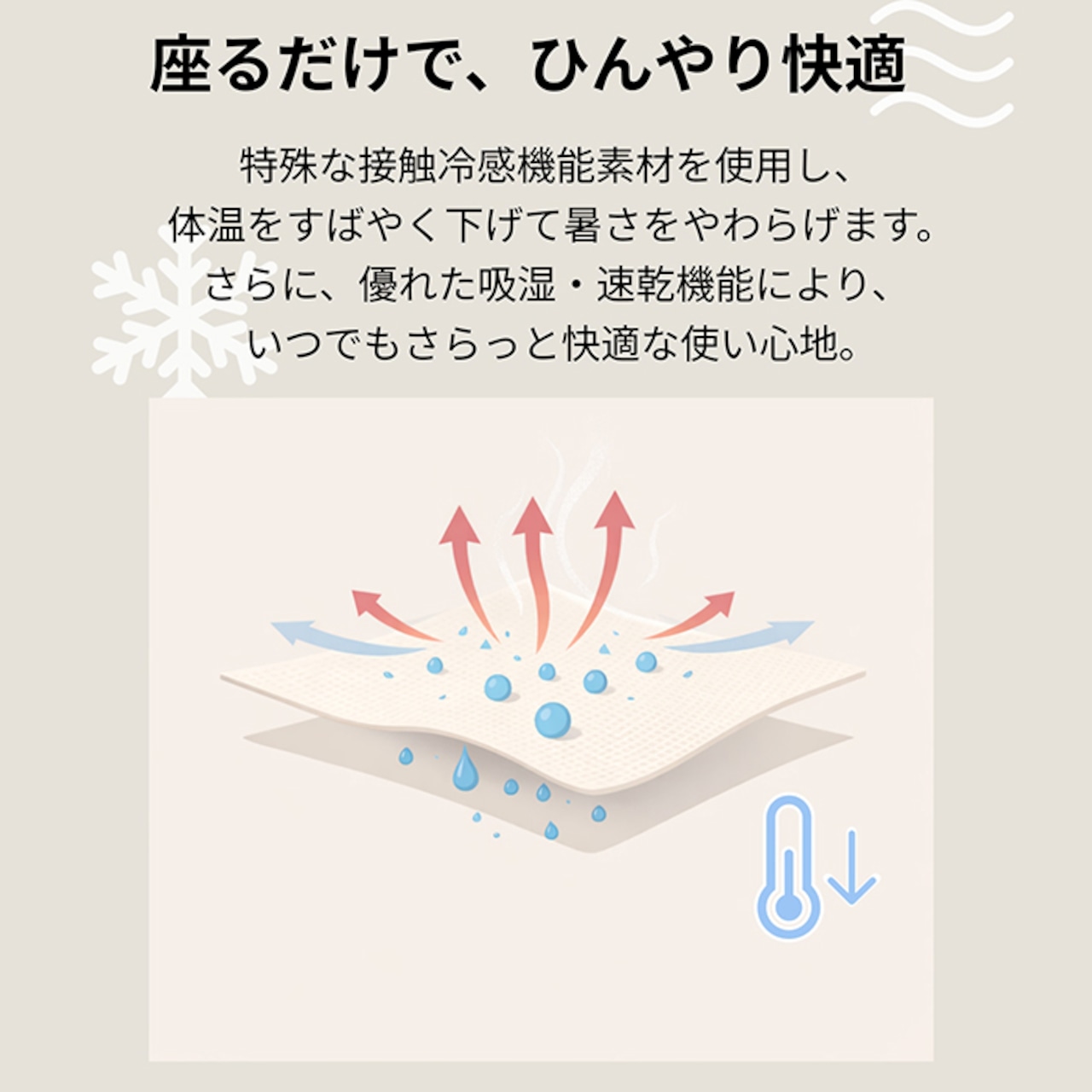 ※予約【puppygallery公式】Cool Wave Memory Foam Mat〔XL・2XL〕