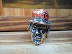 クレイジーピッグ　CrazyPig 719b ALEX ORANGE ENAMEL RING