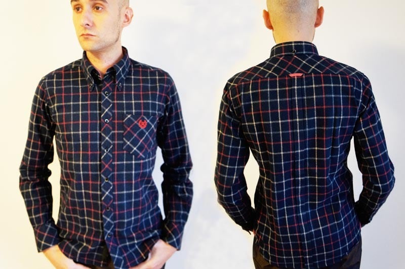 ネバートラストOVERCHECKB.D.SSSHIRT | tumakawa