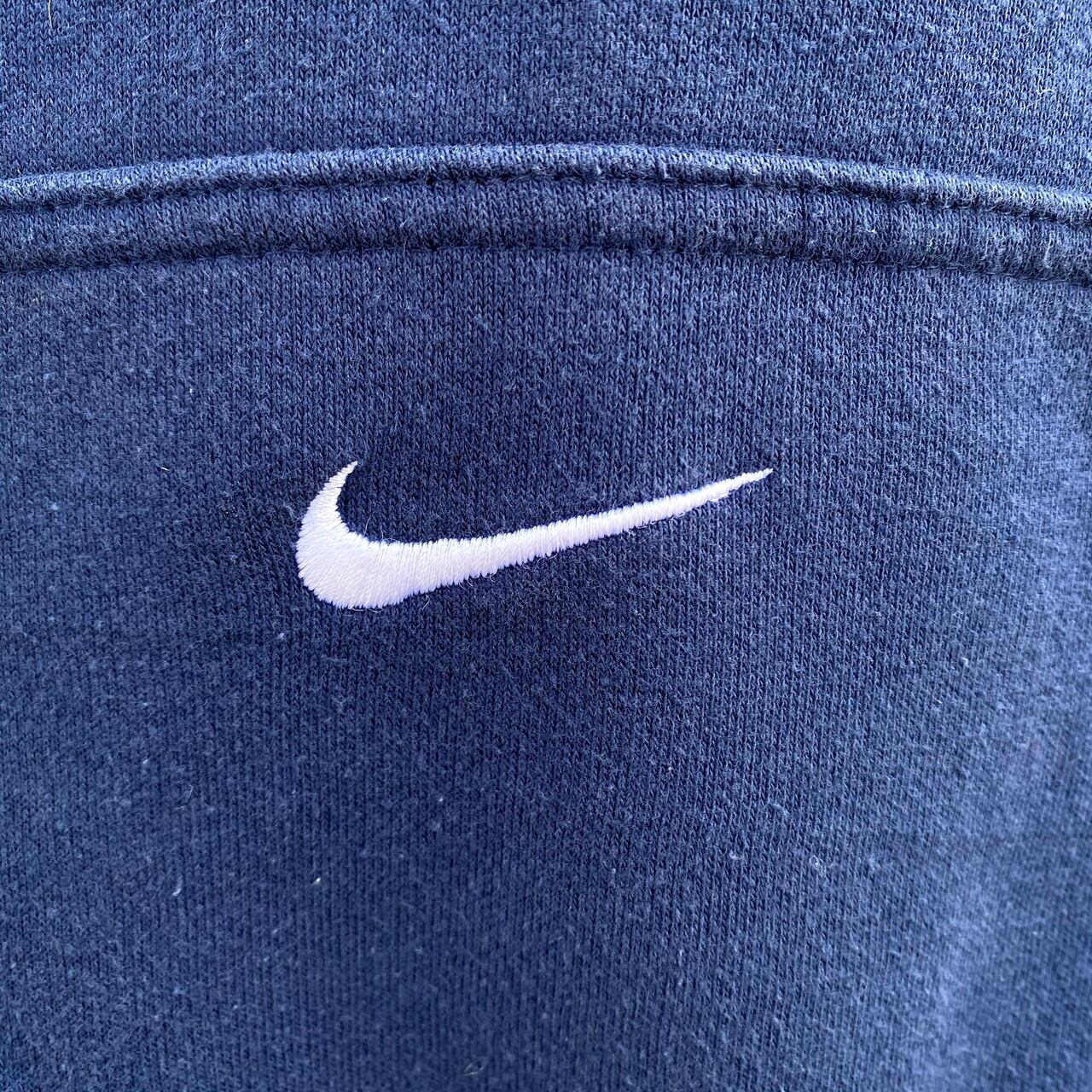 90年代 NIKE TEAM ナイキ センターロゴ スウォッシュ 刺繍 プル  