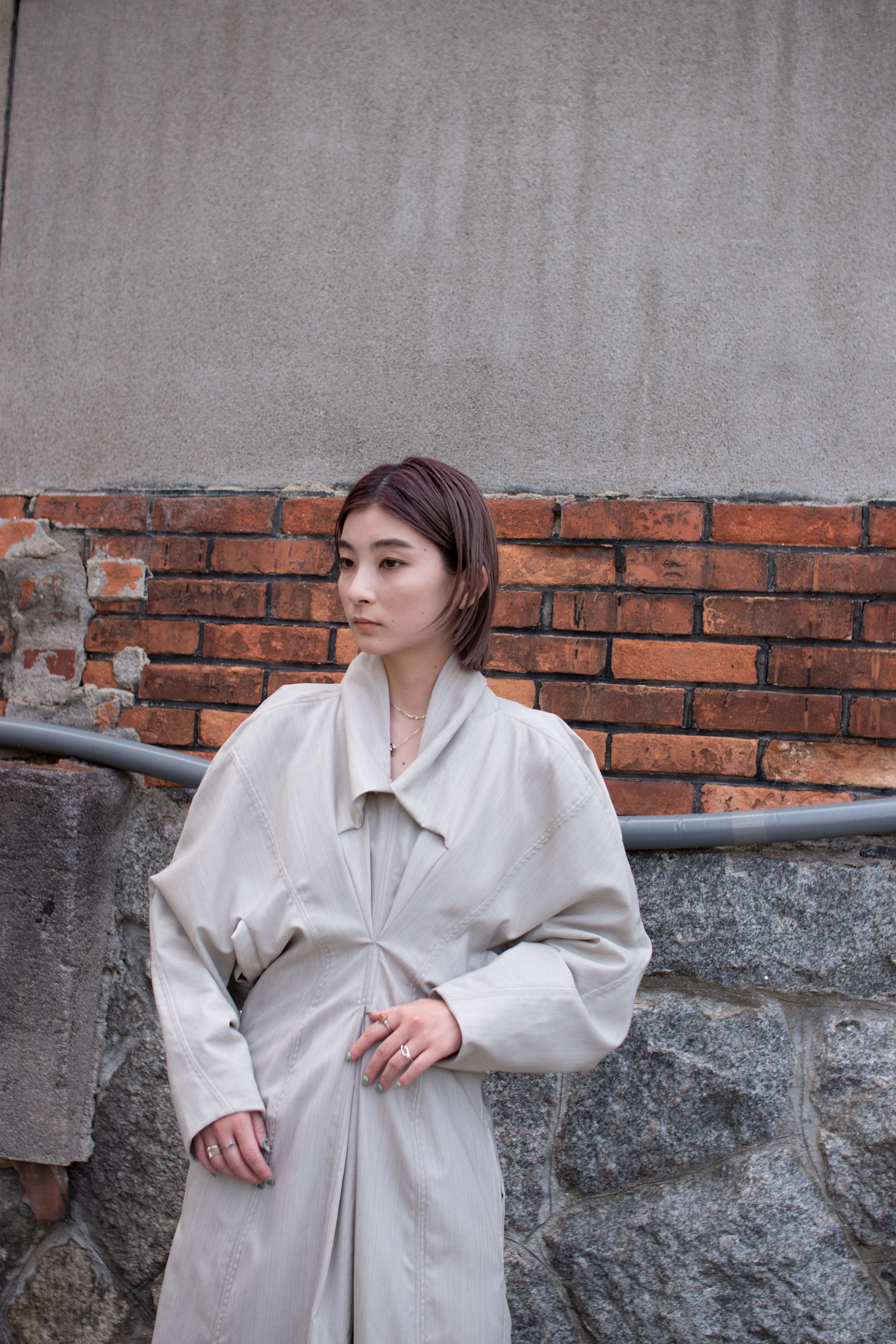 AKIKOAOKI Cubism dress-classic | physis (ピュシス)