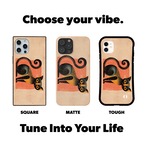 iPhoneケース 猫 北欧レトロポップ｜動物柄のレトロポップ NOR049