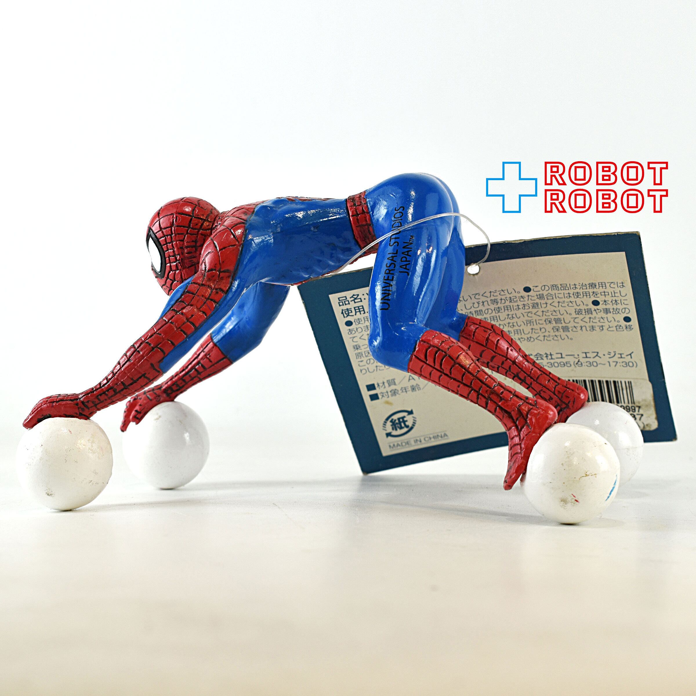 USJ スパイダーマン ツボ押しフィギュア 紙タグ付き | ROBOTROBOT