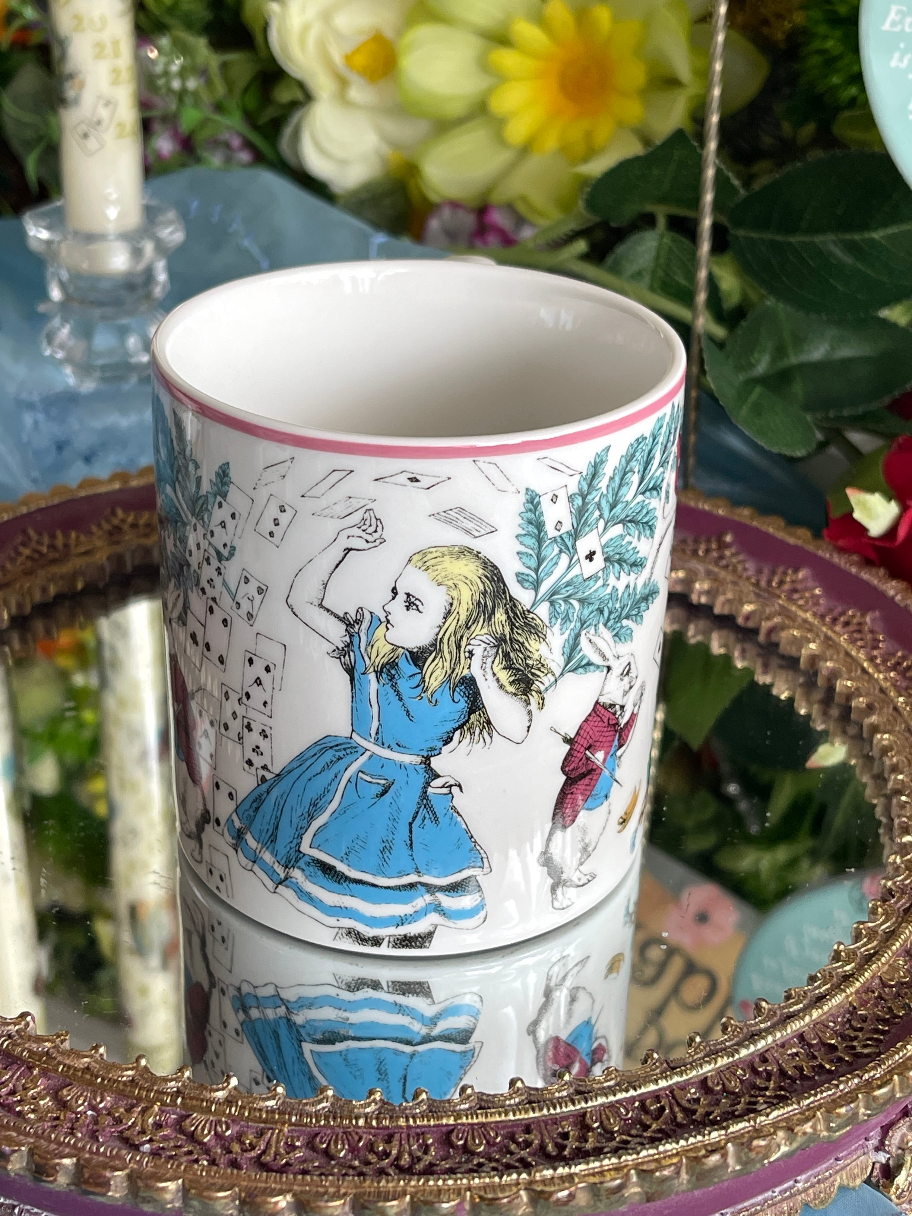 ◇アリス マグ4種◇アリスと女王とバラ◇チェシャねこと時計うさぎと