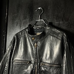 00s Timberland レザージャケット 本革 ティンバーランド 黒