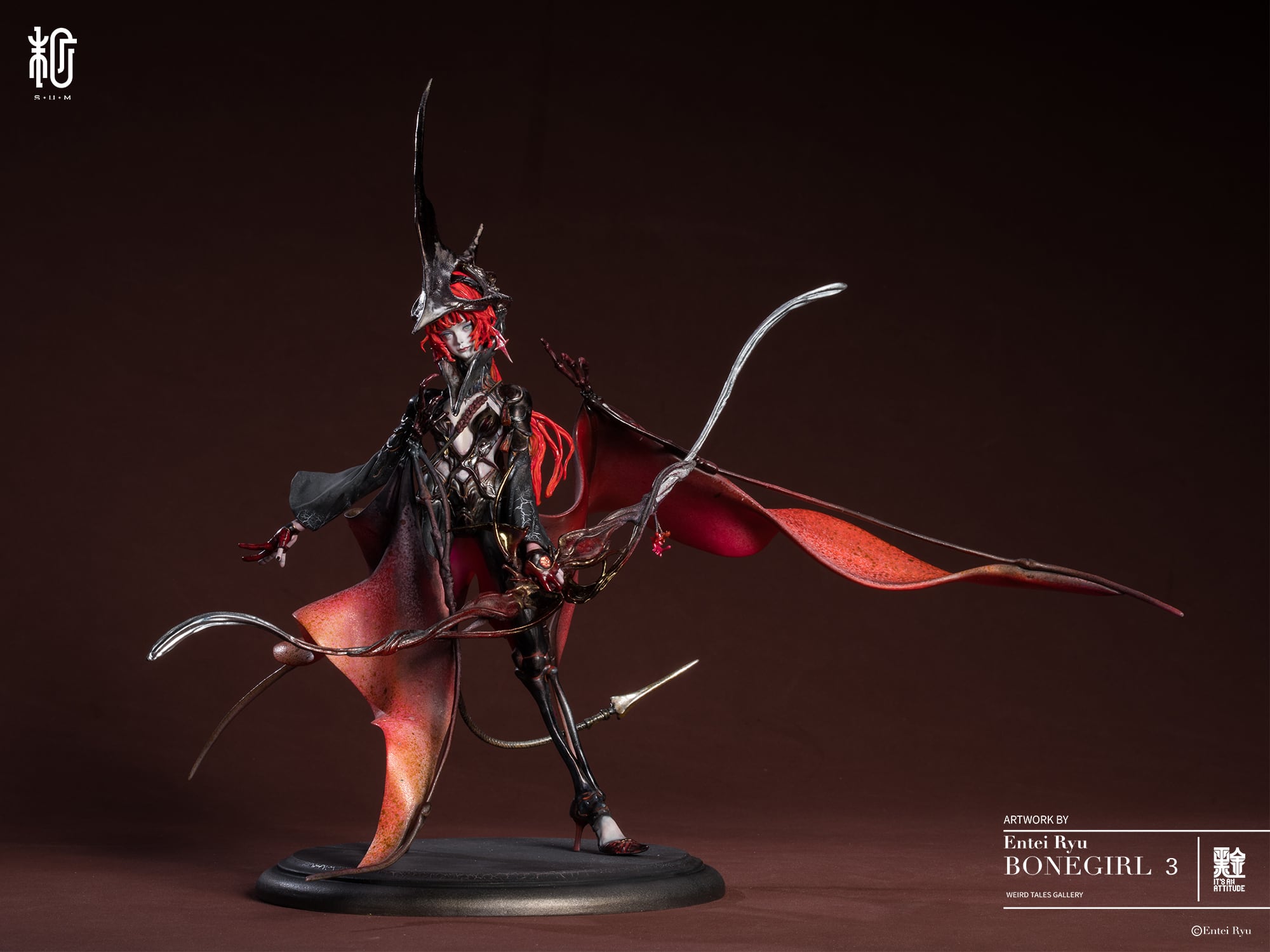 BONEGIRL3 塗装済み完成品 手付金 |Entei Ryu 完全受注生産