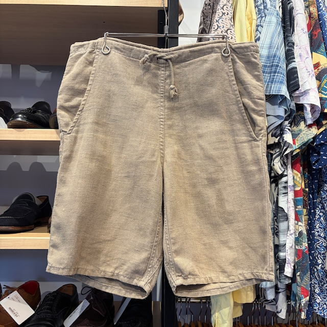 Ⓝ OF THE EARTH LINEN EAZY SHORTS BROWN