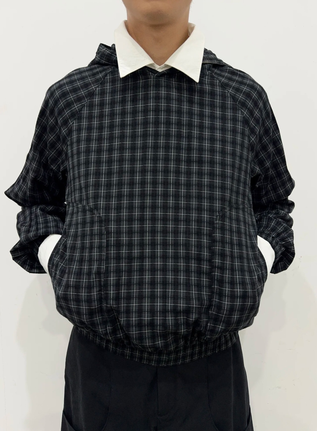 Nothingnoth 25AW Checkered Hoodie