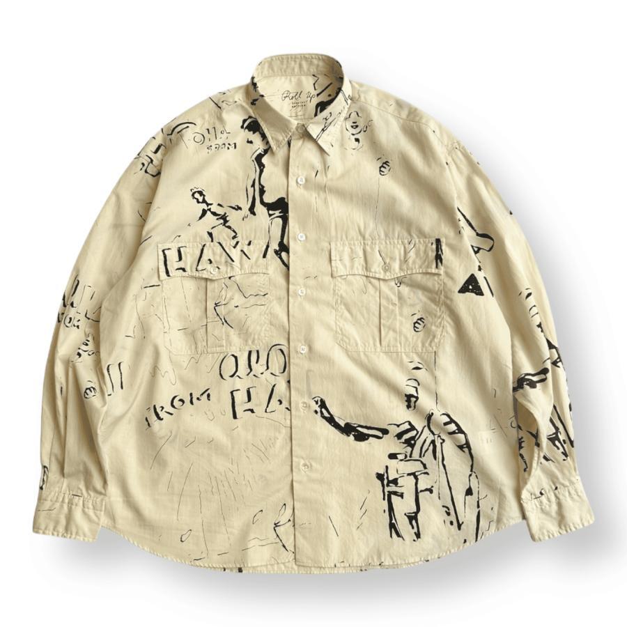 PORTER CLASSIC (ポータークラシック) SILK SCARF LOVE ( シルク