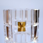 クリアなガラスの花瓶