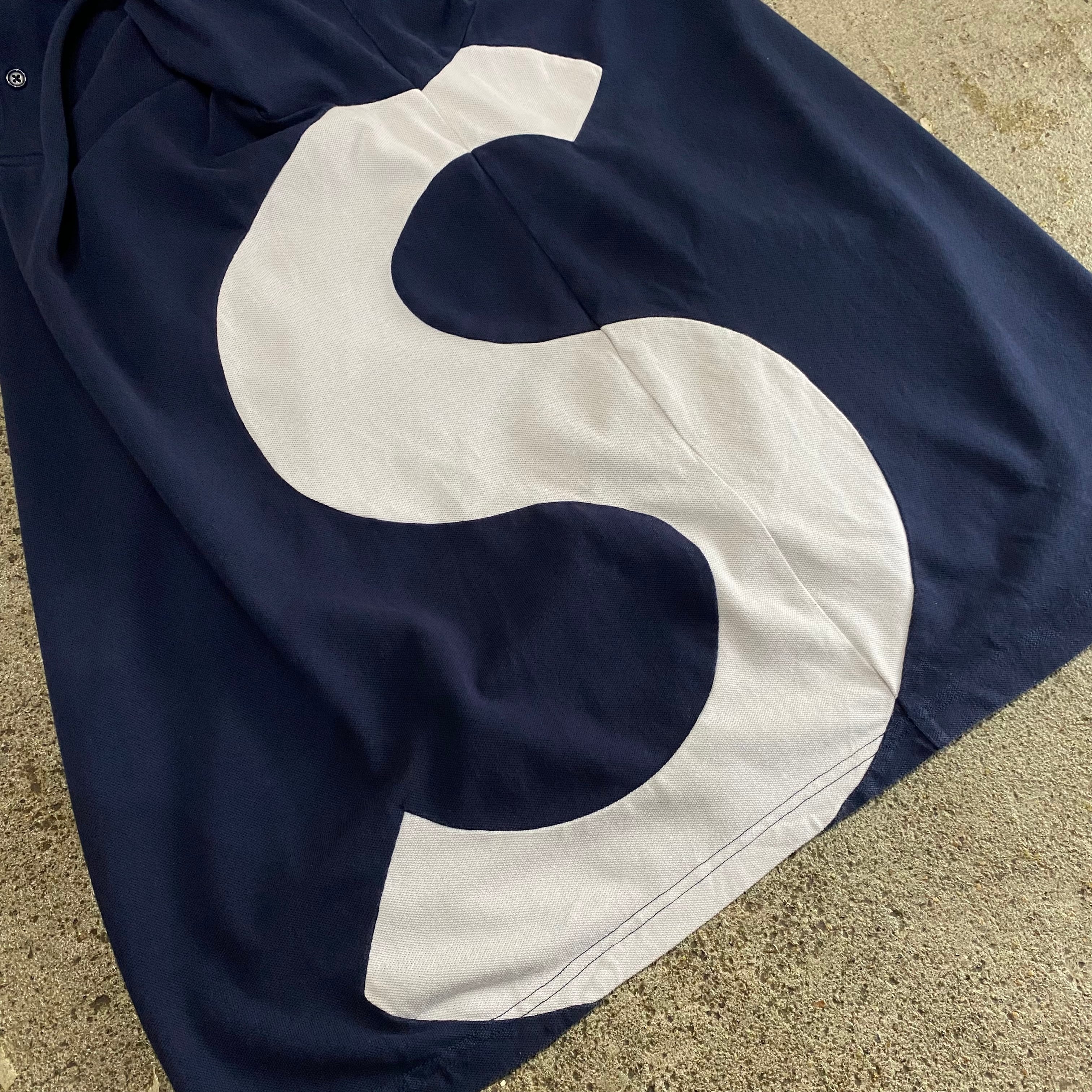 Sサイズ 紺 Supreme S Logo Polo Sロゴ