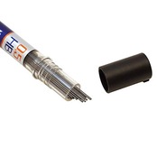 ゼブラ シャープペン芯 デルガード替芯 0.5 HB P-LD10-HB 本体サイズ:9.8x80x10.8/2.9