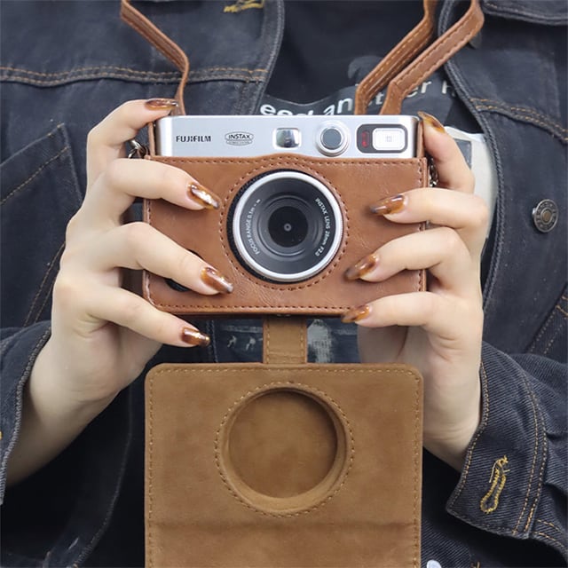 instax mini Evo レザー ケース FUJIFILM チェキ | ahhzee instax mini Evo レザー ケース FUJIFILM チェキ | ahhzee