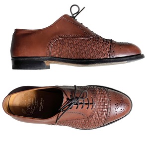 SCOTCH GRAIN leather shoes