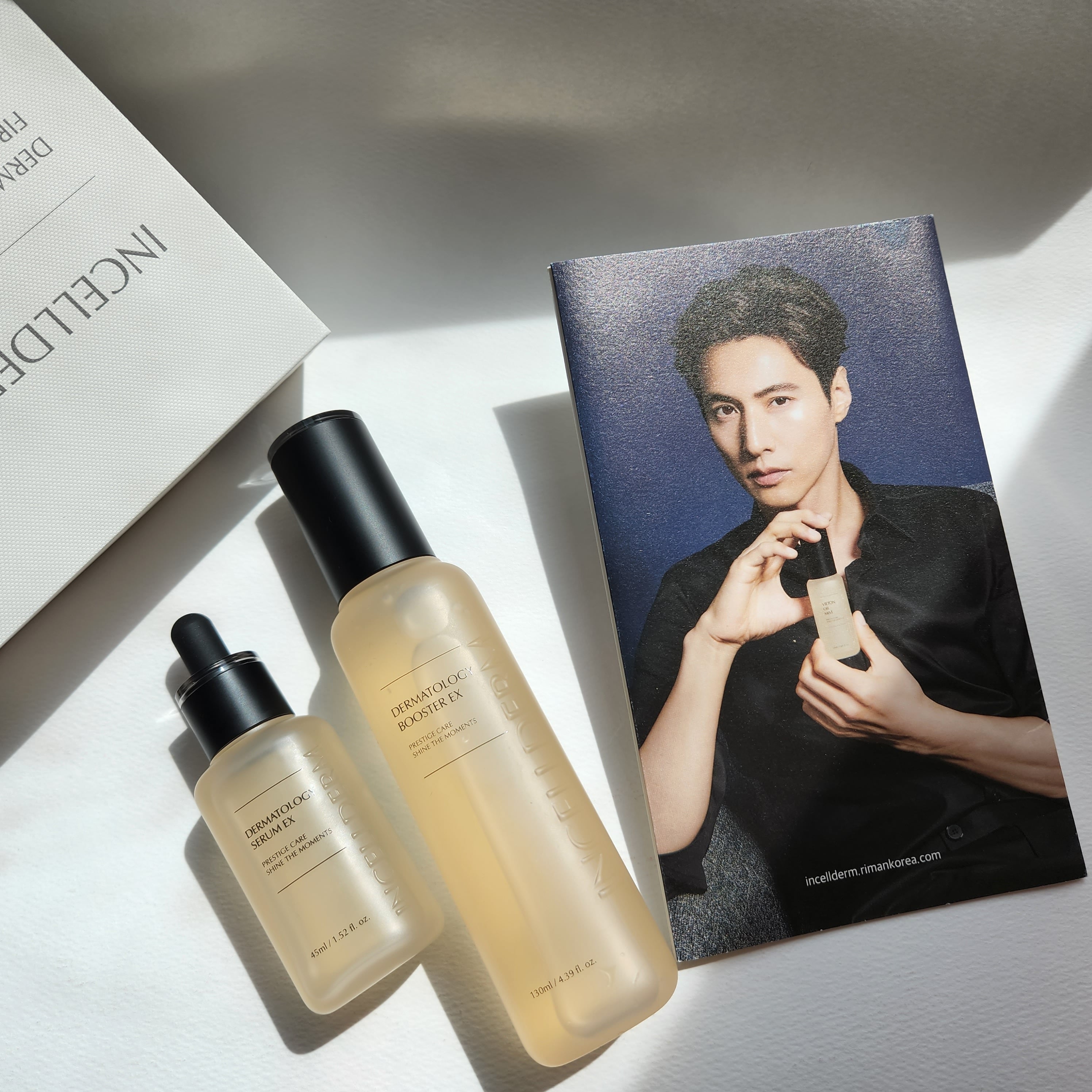 ブースターとセラム(INCELLDERM DERMATOLOGY FIRST PACKAGE EX