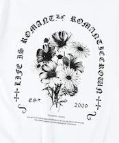 コールフラワーTシャツ-WHITE/Call Flower T-Shirt_White