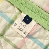 Brooks Brothers ブルックスブラザーズ 裏チェック 中綿 キルティング ジャケット 2/ミントグリーン レディース