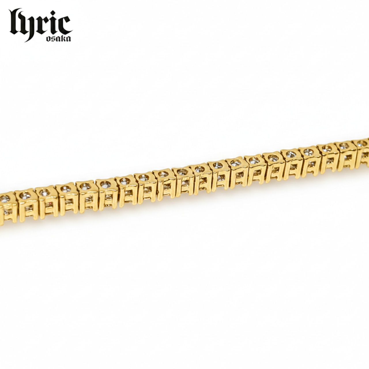 2mm 20cm luxury tennis bracelet gold
