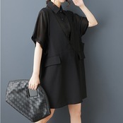 フェイクレイヤード シャツ 30178