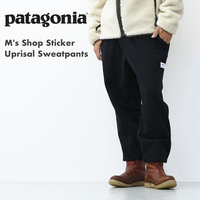 Patagonia [パタゴニア正規代理店] M's Shop Sticker Uprisal Sweatpants [26070] メンズ・ショップ・ステッカー・アップライザル・スウェットパンツ・MEN'S  [2025AW]