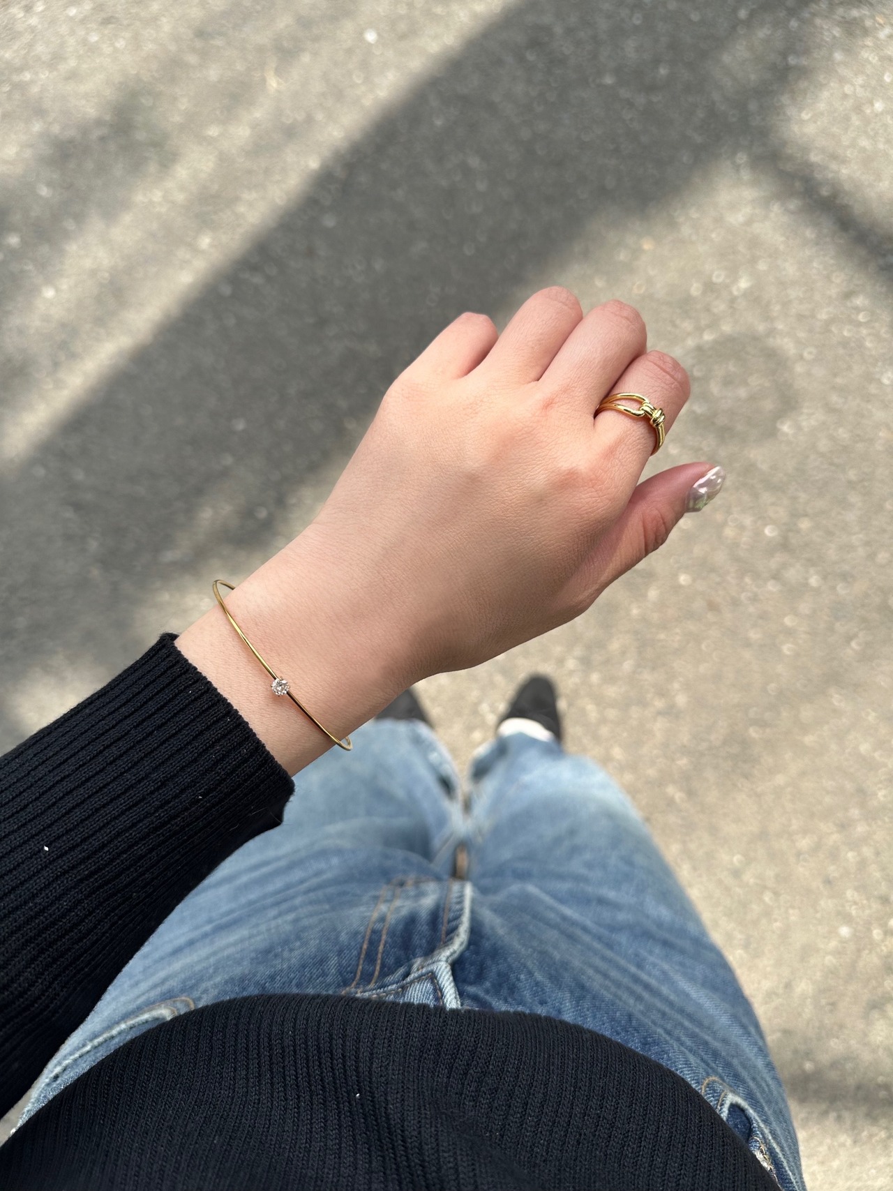 SS ワンストーンバングル