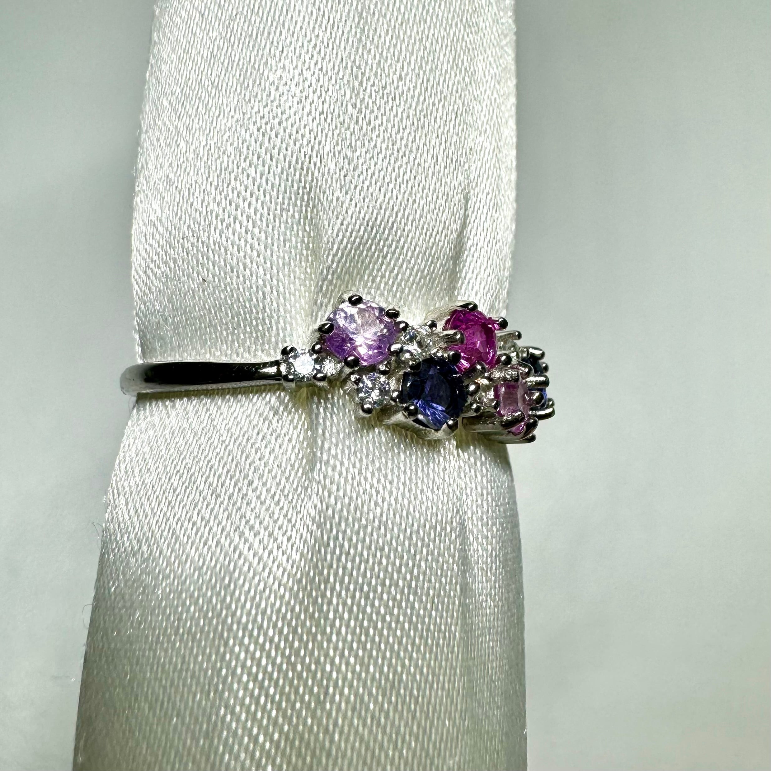 リースRing♦︎非加熱サファイア・アイオライト♦︎