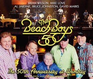 NEW BEACH BOYS  THE 50TH ANNIVERSARY AT WEMBLEY 2012 　3CDR(WHITE LABEL)  Free Shipping