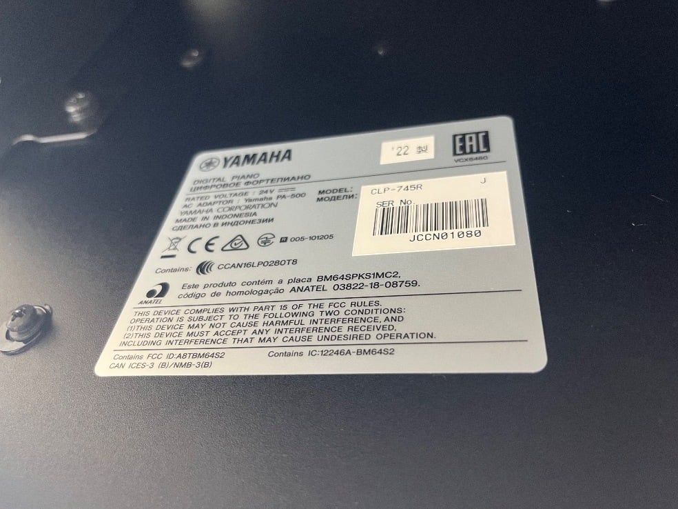 ☆82299【電子ピアノ】YAMAHA CLP745R 22年製 | リユース専門店エプコ