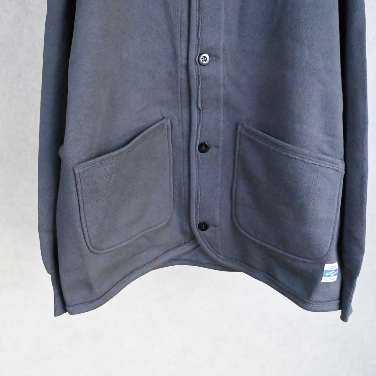 ARMY TWILL】PILE SWEAT CARDIGAN アーミーツイル 裏起毛 スウェット