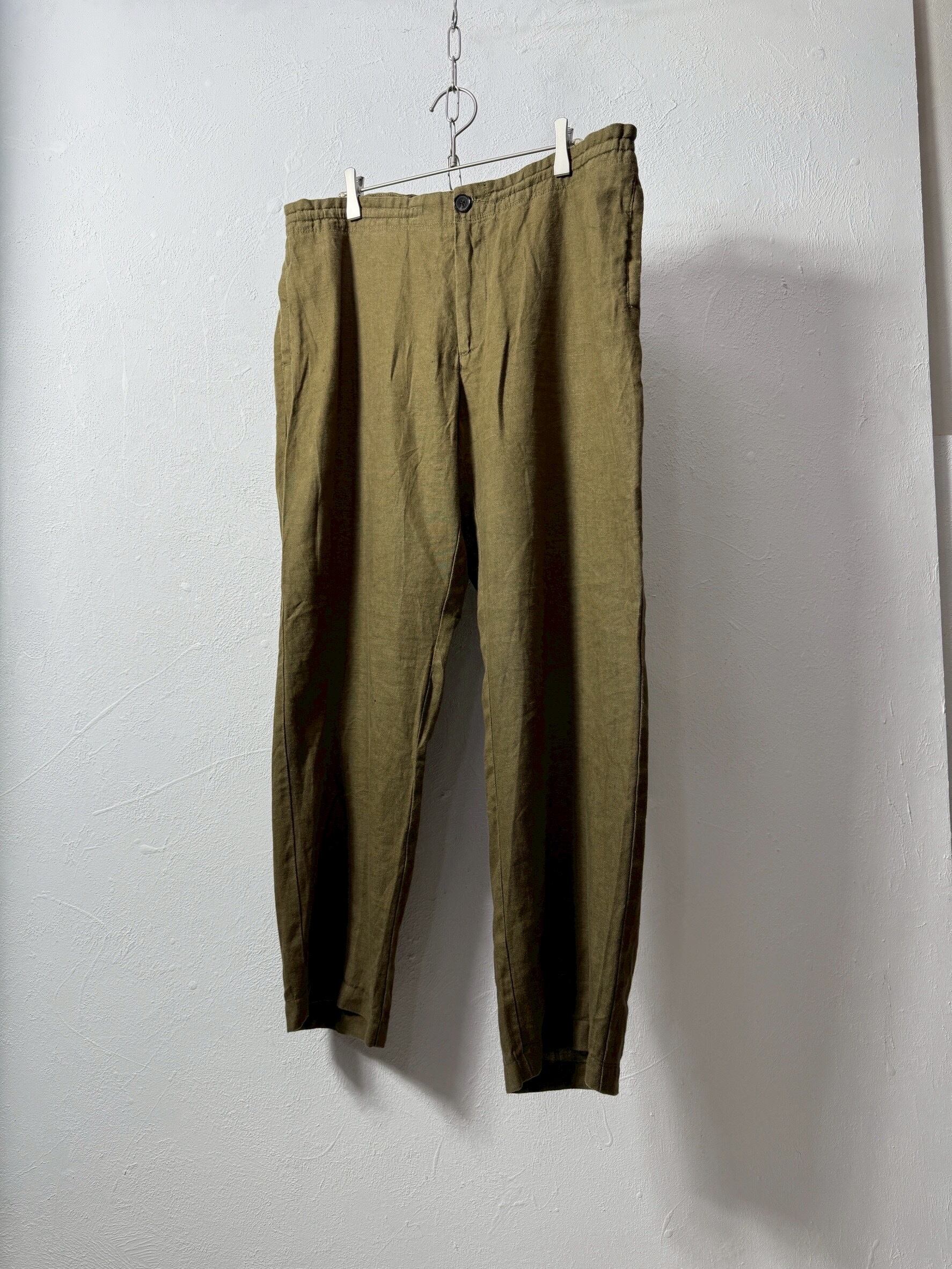 High quality Linen easy slacks
