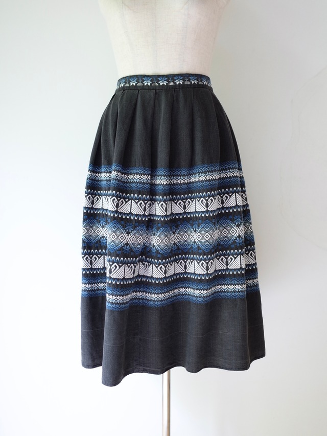 Guatemala Embroidered Skirt