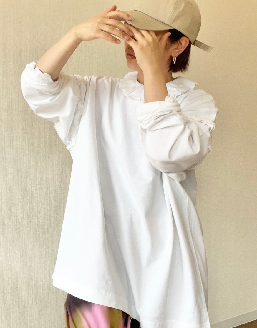 【タグ付】Holiday SUPER FINE RUFFLE TOPS