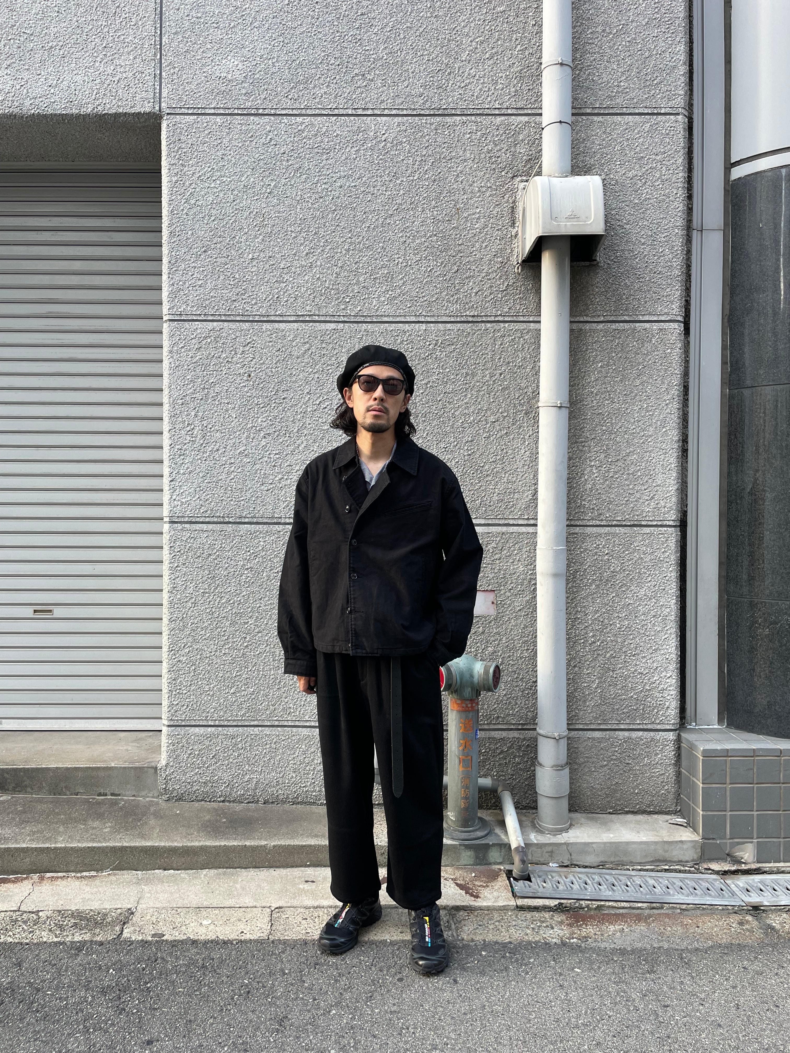 Porter Classic】MOLESKIN RIDERS JACKET_BLACK | marfa store