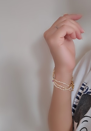 満月~周りを明るく照らす強く美しい女性に~ブレスレット