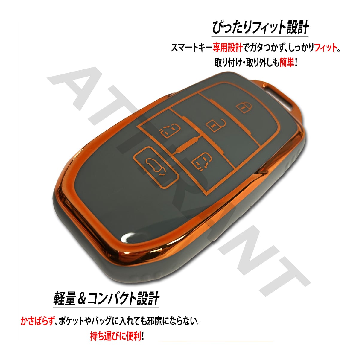 アルファード40 / ヴェルファイア40 スマートキーケース TPU 高耐久