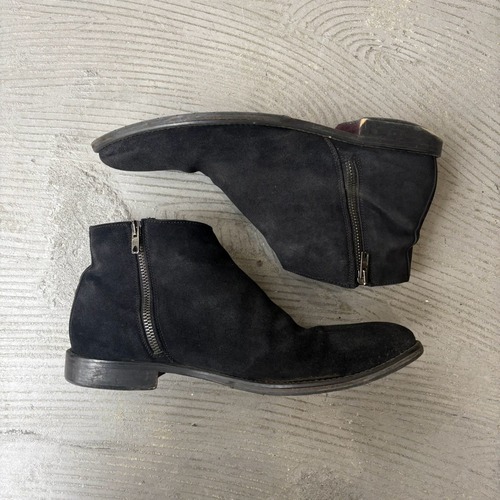 Suede leather boots （Made in Italy）