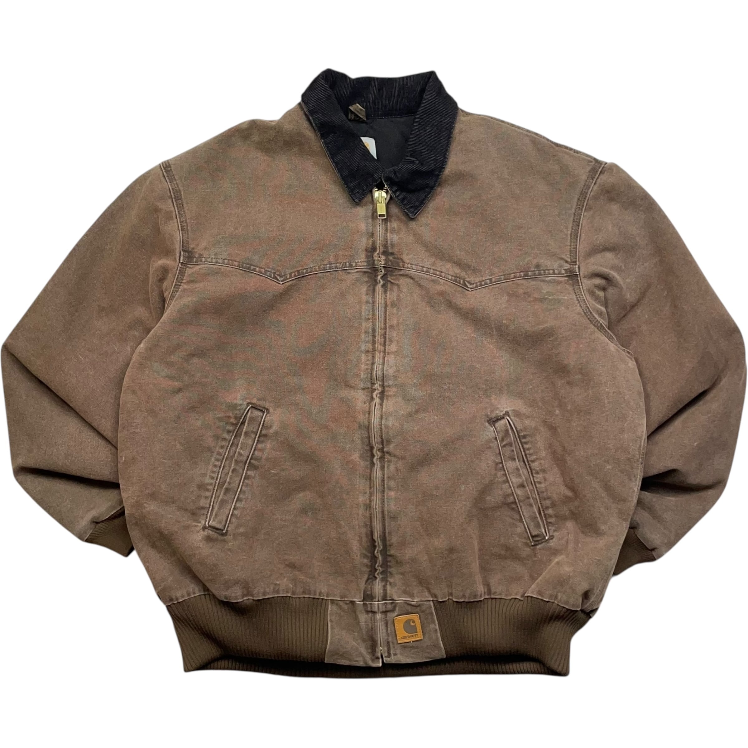 《XXL》 Carhartt カーハート サンタフェジャケット ワークジャケット ダークブラウン no.9014