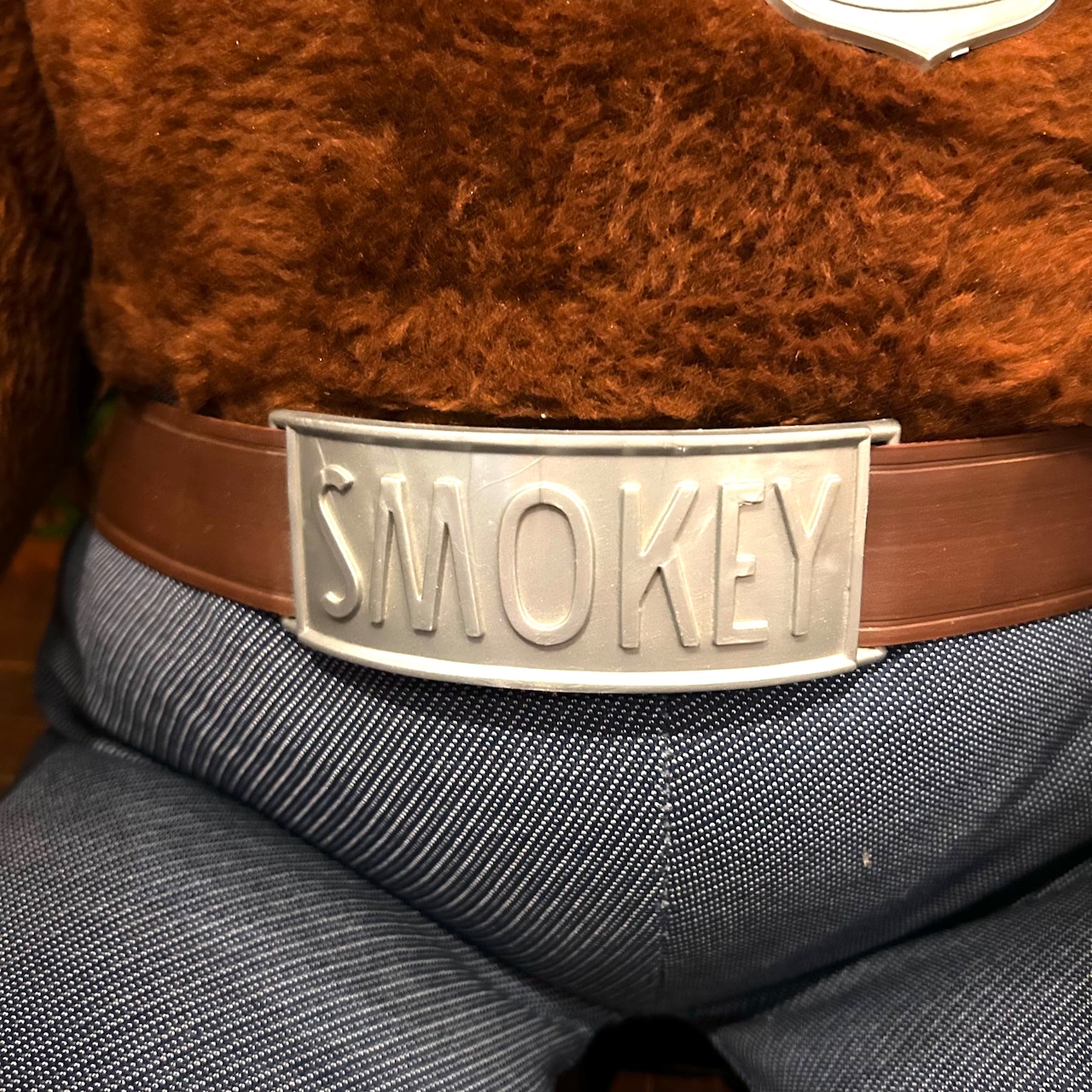 Vintage Smokey Bear スモーキーベア 大型 ぬいぐるみ フォレストレンジャー アメリカンヴィンテージ D-596