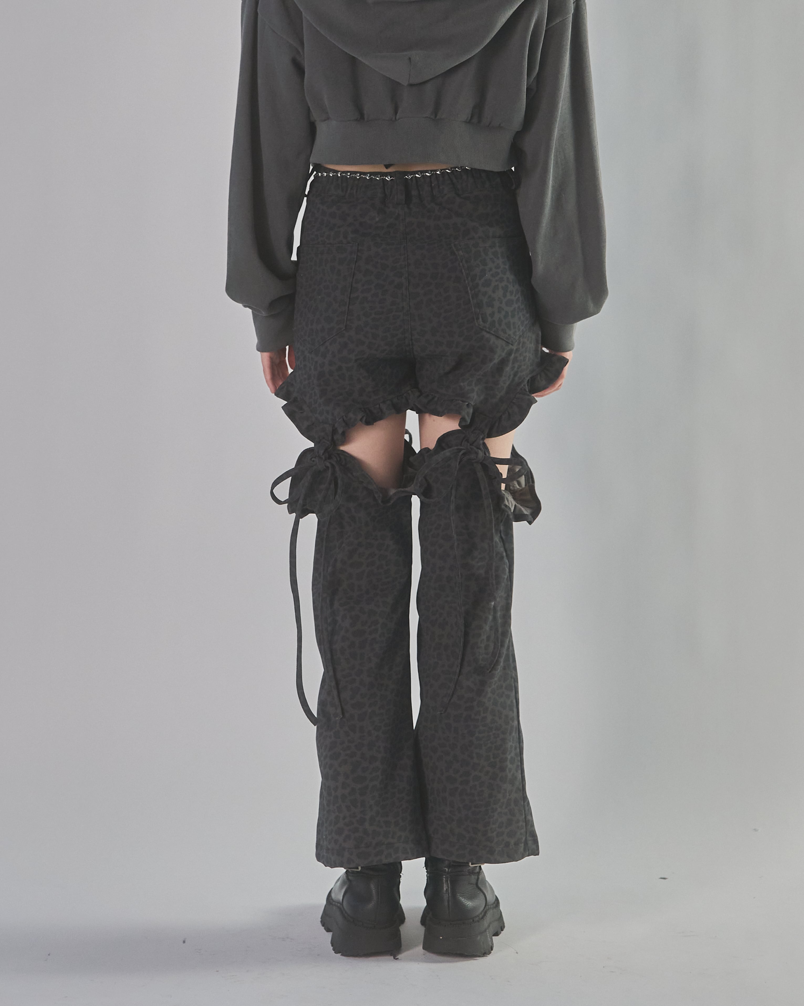 レオパードカットアウトパンツ | lilLilly official webstore